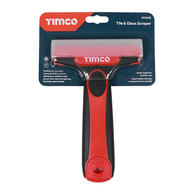 Timco Tile & Glass Scraper 100mm