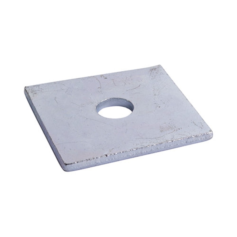 Timco Square Plate Washers – Zinc M8 x 40 x 40 x 5 – 100 Pieces