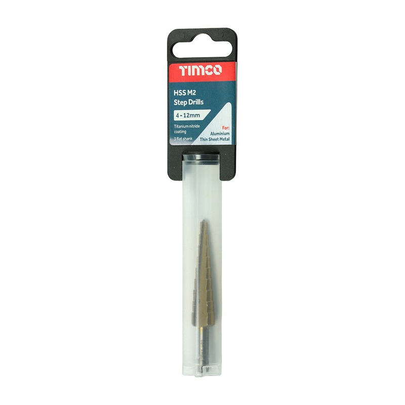 Timco Step Drill 4-12mm