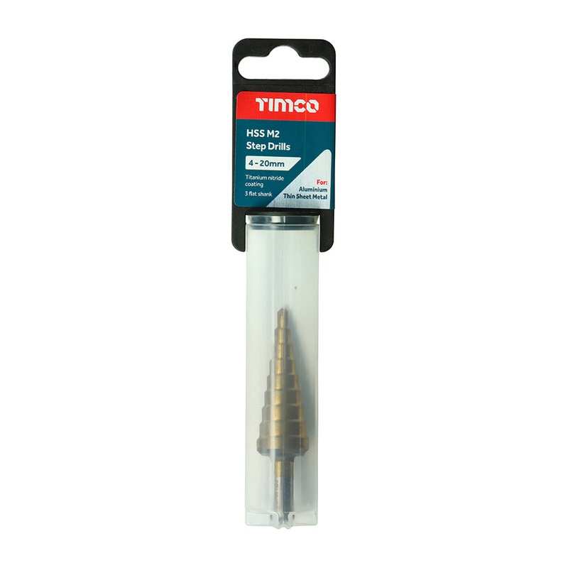 Timco Step Drill 4-20mm