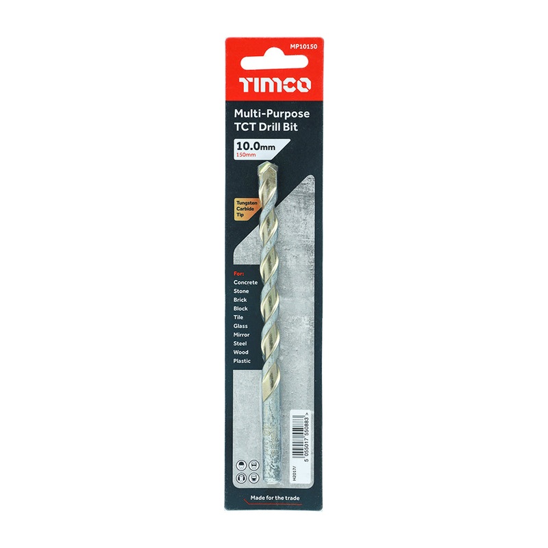 Timco TCT Multi-Purpose Drill Bit 10.0 x 150