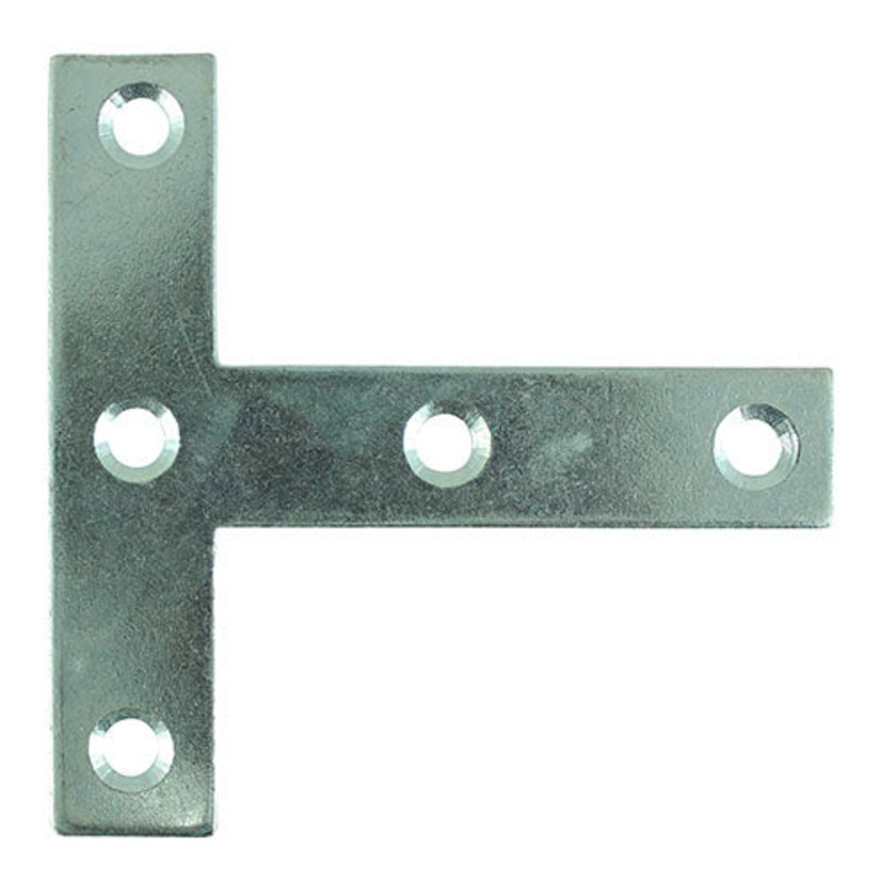 Timco Tee Plates – Zinc 76 x 76 x 16