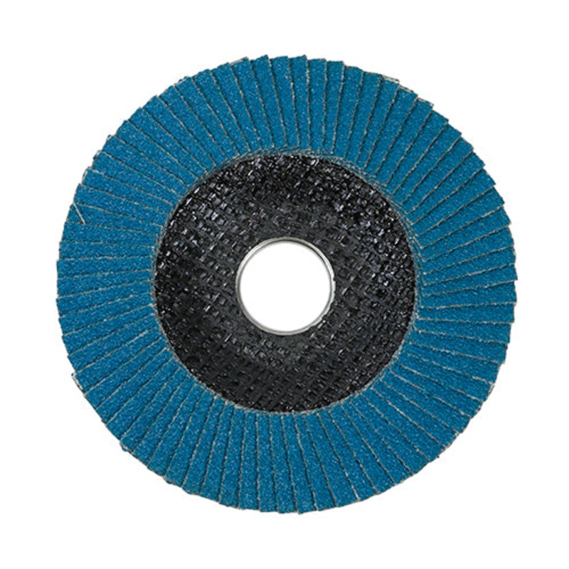 Timco Set of Flap Discs – Zirconium – Type 29 Conical – P60 Grit 115 x 22.23 – 10 Pieces