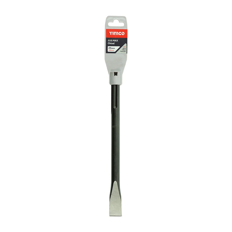 Timco SDS Max Steels – Chisel 25 x 280