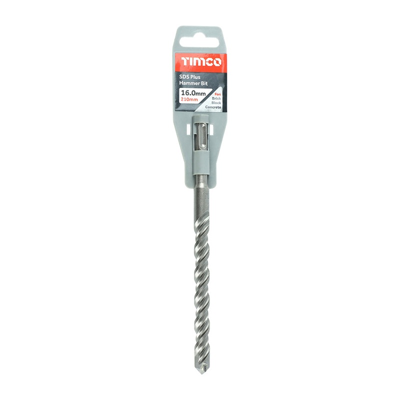 Timco SDS Plus Hammer Bit 16.0 x 210