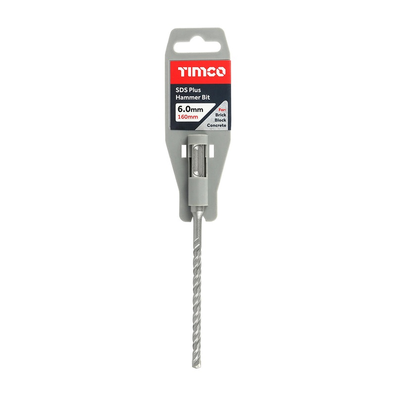 Timco SDS Plus Hammer Bit 6.0 x 160