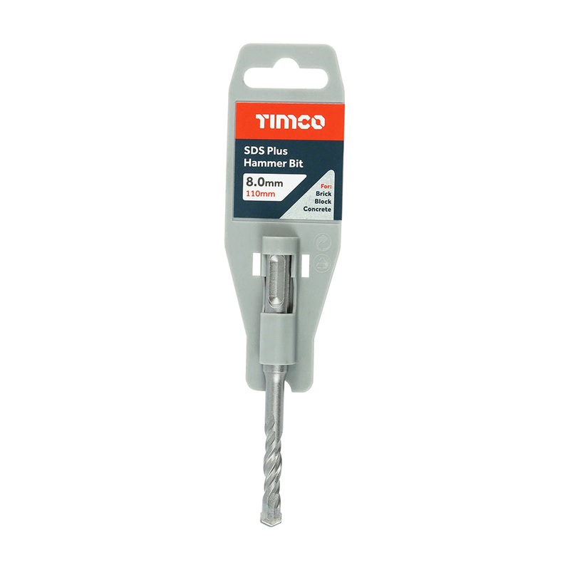 Timco SDS Plus Hammer Bit 8.0 x 110