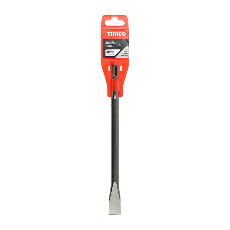 Timco SDS Plus Steels – Chisel 20 x 250