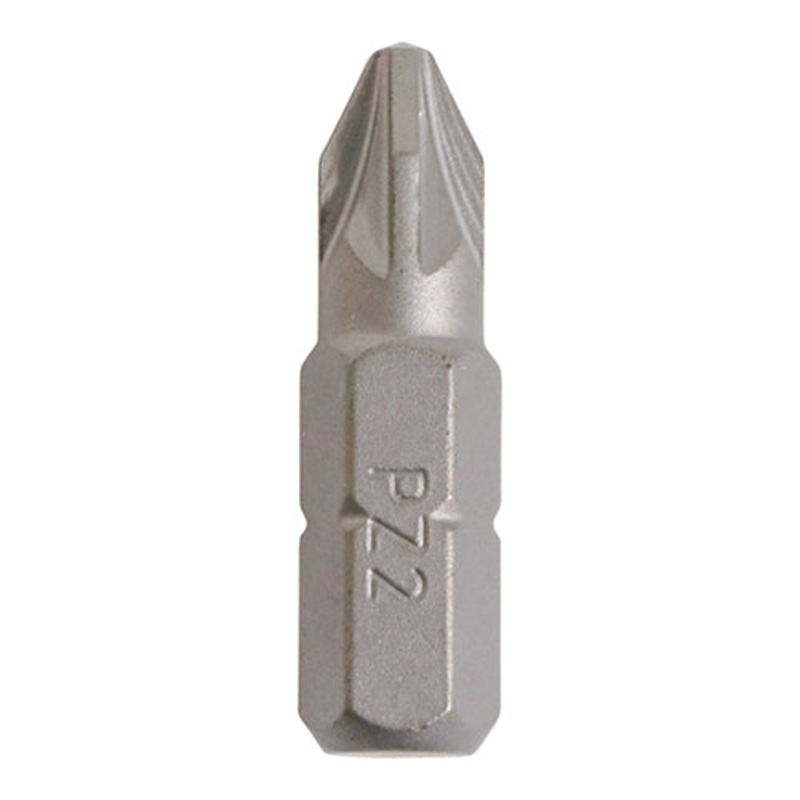 Timco S2 Driver Bits – PZ No.2 x 25 – 100 Pieces