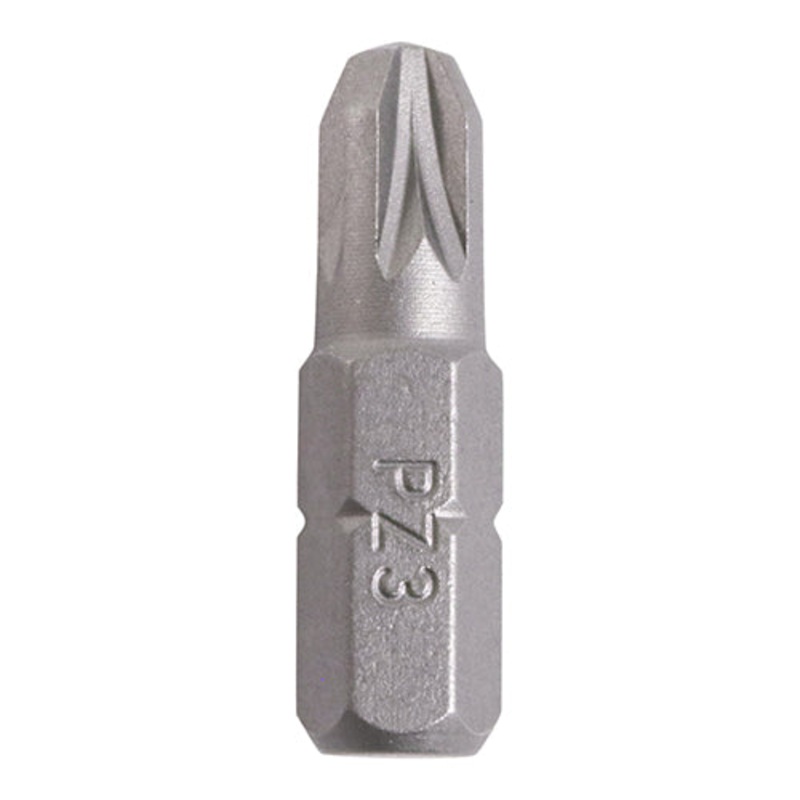 Timco S2 Driver Bits – PZ No.3 x 25 – 100 Pieces