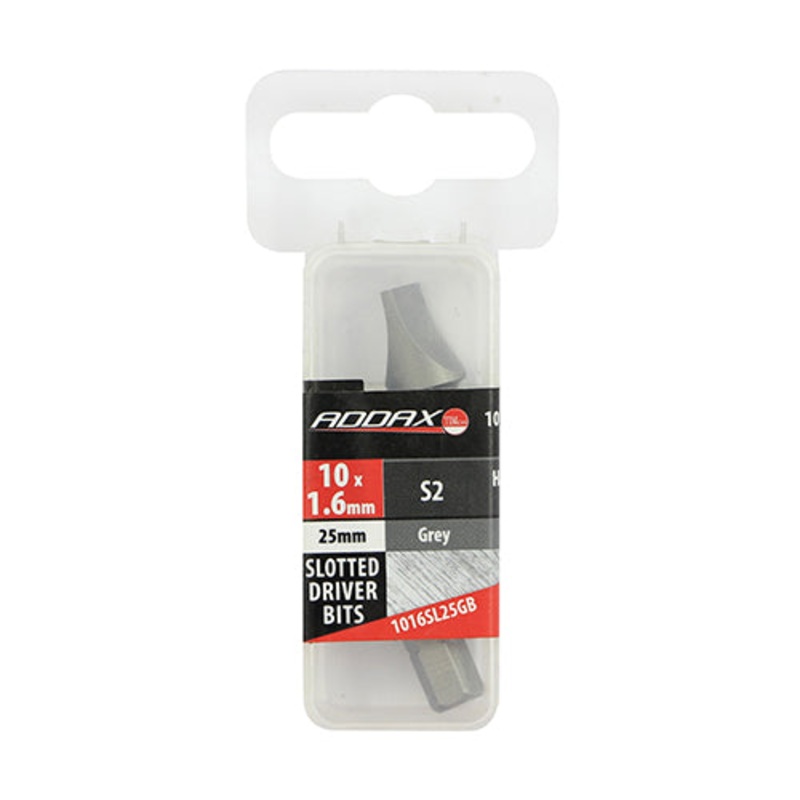 Timco S2 Driver Bits – SL 10.0 x 1.6 x 25