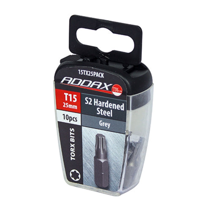 Timco S2 Driver Bits – TX TX15 x 25 – 10 Pieces