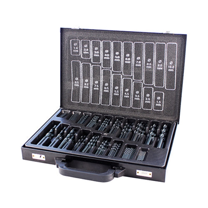 Timco Roll Forged Jobber Drills Set – HSS 170pcs