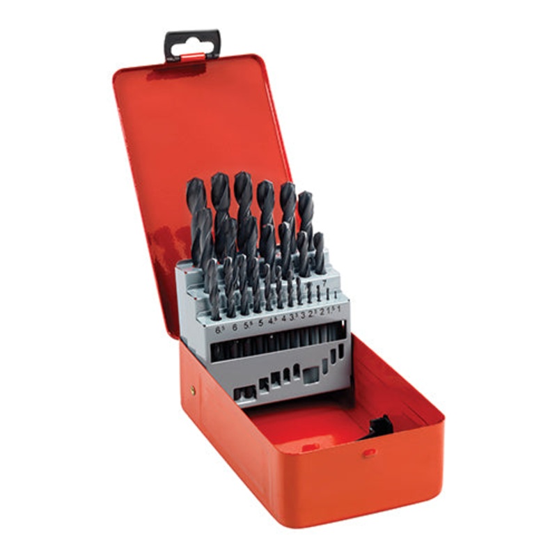 Timco Roll Forged Jobber Drills Set – HSS 25pcs