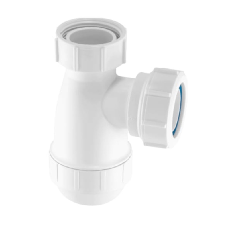 McAlpine E10 White Shallow Seal Bottle Trap 38mm seal 1/4