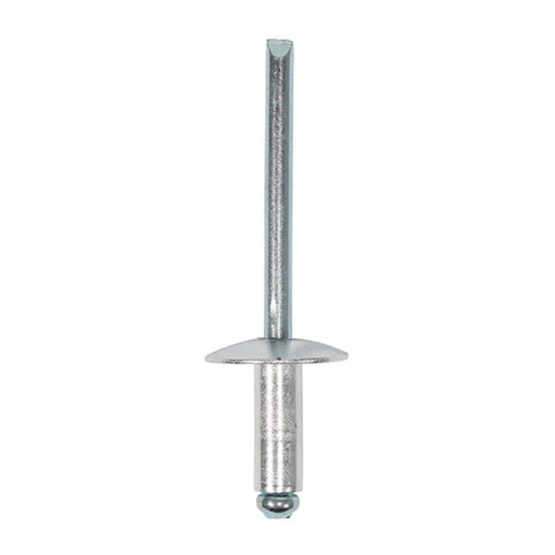 Timco Rivets – Flange Head – Aluminium 4.8 x 12 – 250 Pieces