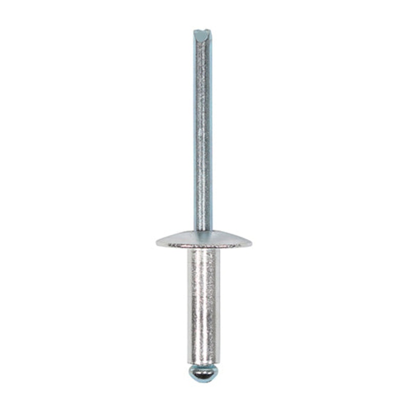 Timco Rivets – Flange Head – Aluminium 4.8 x 16 – 250 Pieces