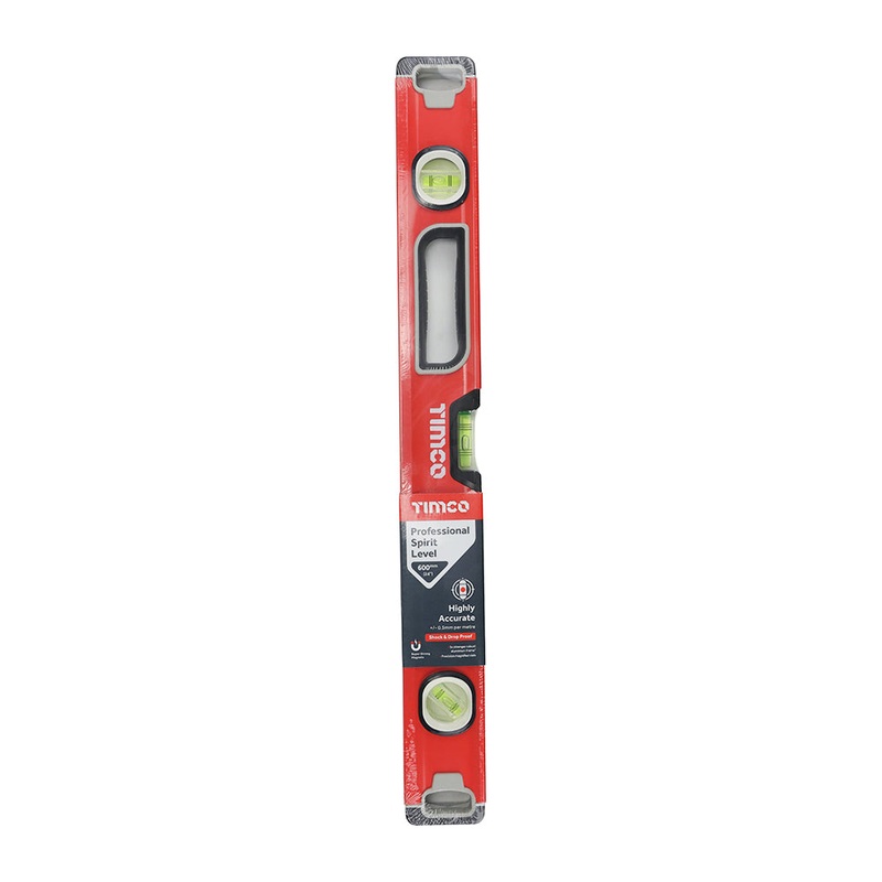 Timco Professional Spirit Level – Box Beam 600mm