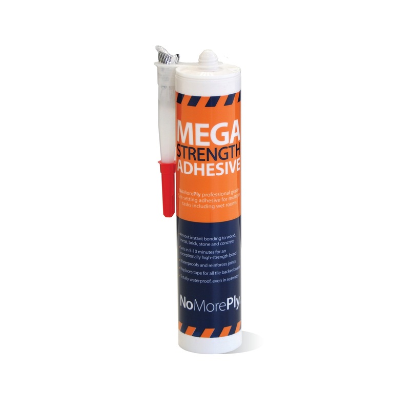 NoMorePly Fast Set Mega Strength Adhesive 310ml