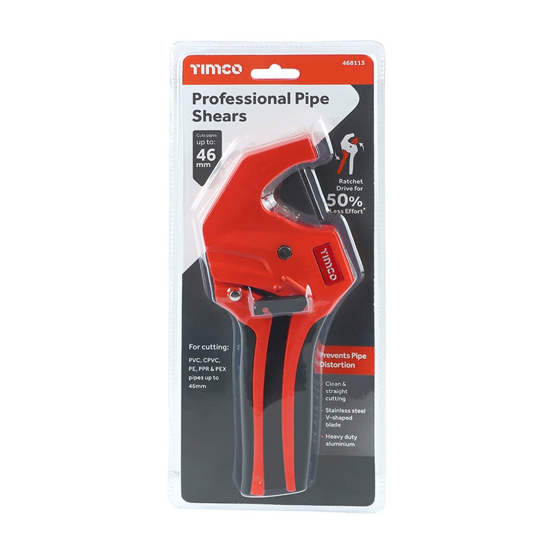 Timco Professional Pipe Shears 0 – 46mm