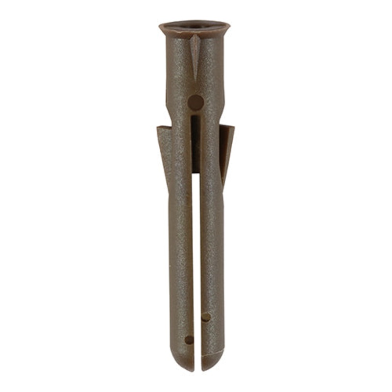 Timco Premium Plastic Plugs – Brown 42mm – 600 Pieces