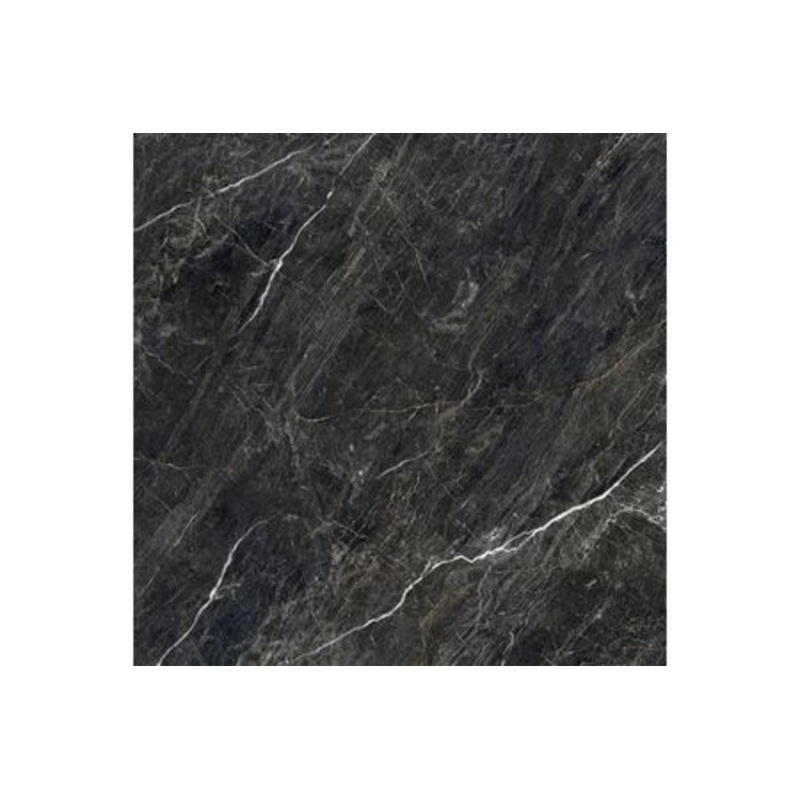 Zoe Midnight Black Polished Glazed Porcelain Wall & Floor Tile 600mm X 600mm X 9mm – Pack Of 3 – Covers 1.08m2