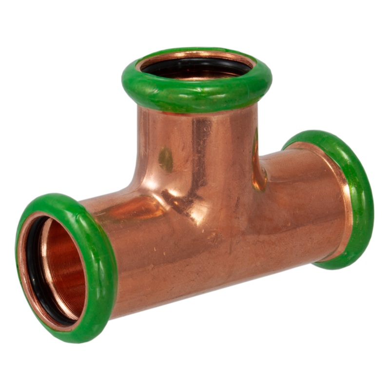 PressFit 15mm Equal ‘T’ Fitting 10 Pack