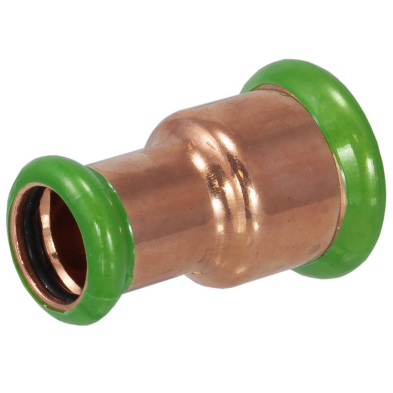 PressFit 22mm x 15mm Reducing Coupler Fitting 5 Pack