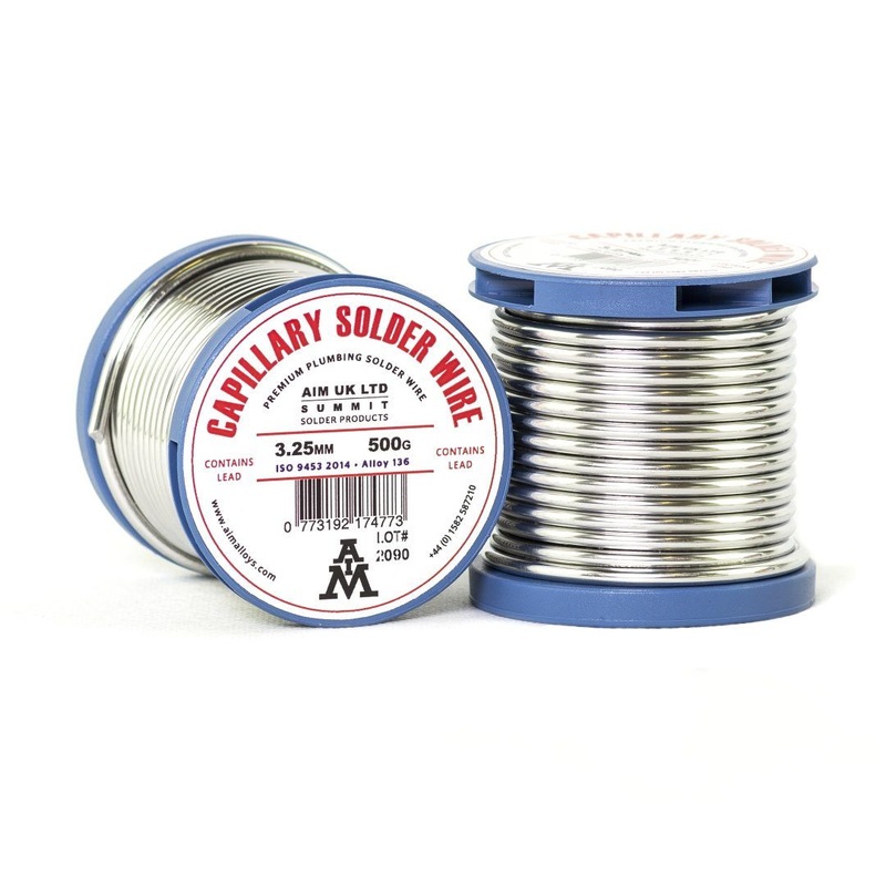 Solid Leaded Solder Wire 500g