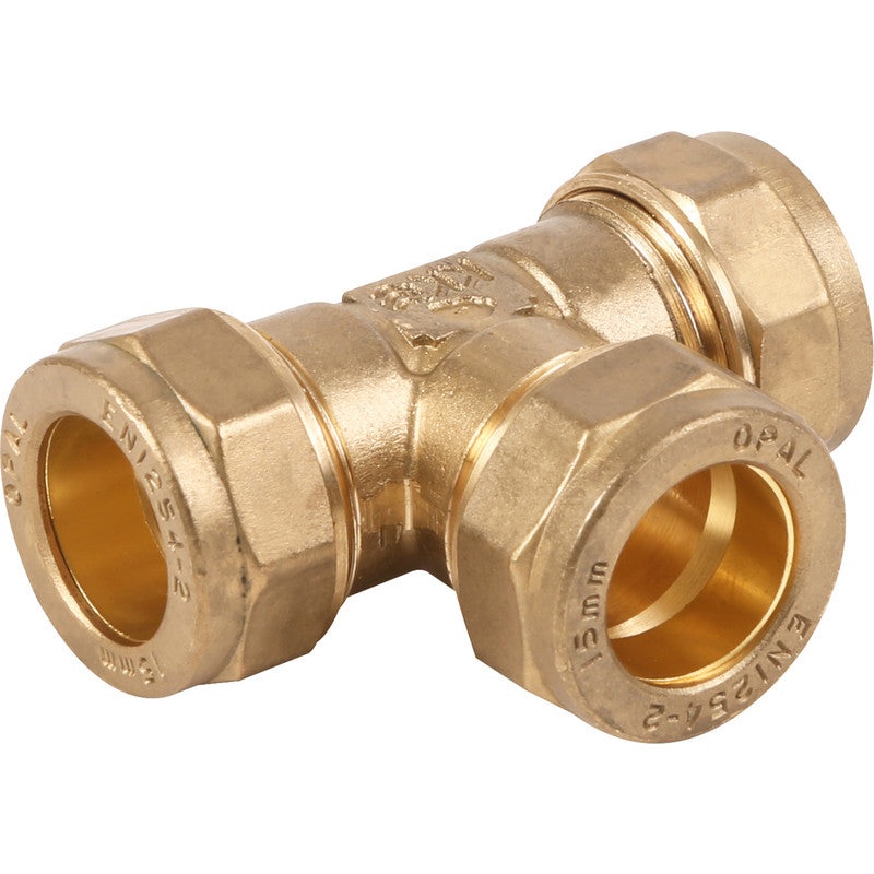 Compression Equal ‘T’ 22mm 5 Pack