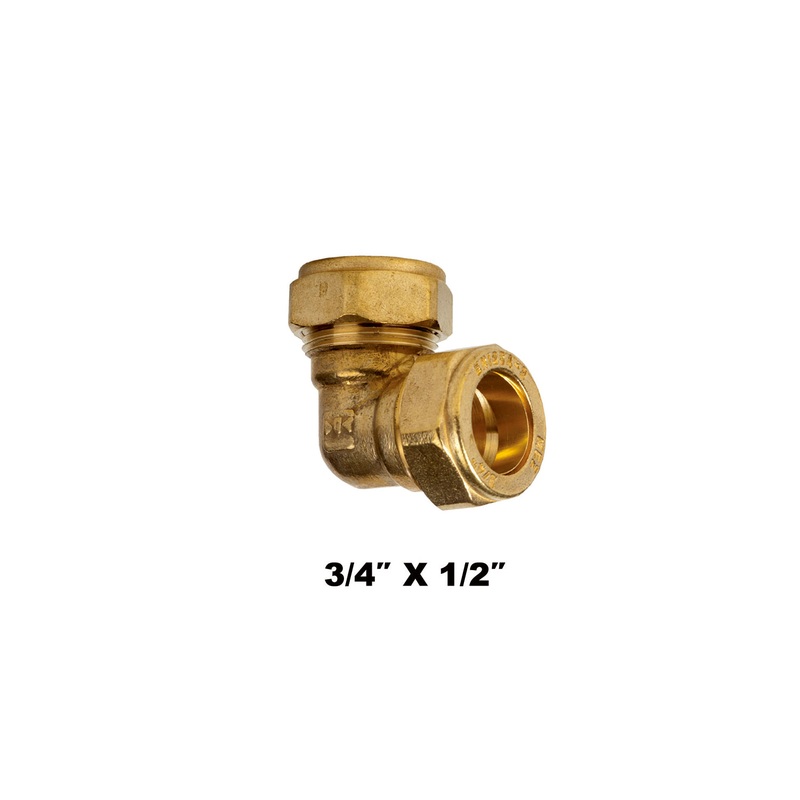 Compression Elbow C X C 3/4”X 1/2”(315021)