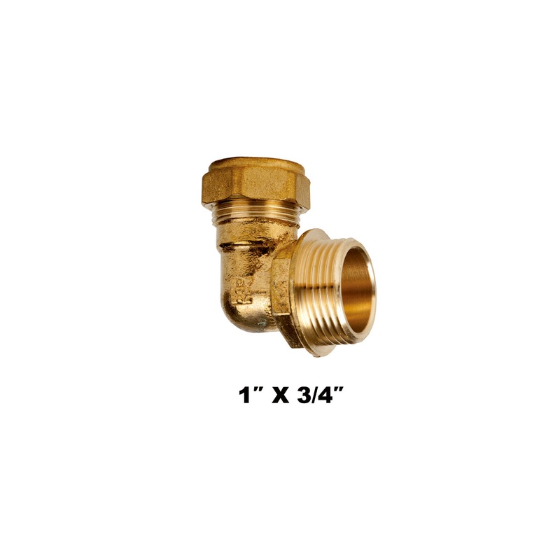 Compression Elbow MI X C 1”MX 3/4”(316032)