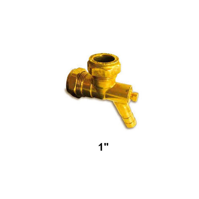 Elbow with combined M.T. Plug C x C 1” (4713)