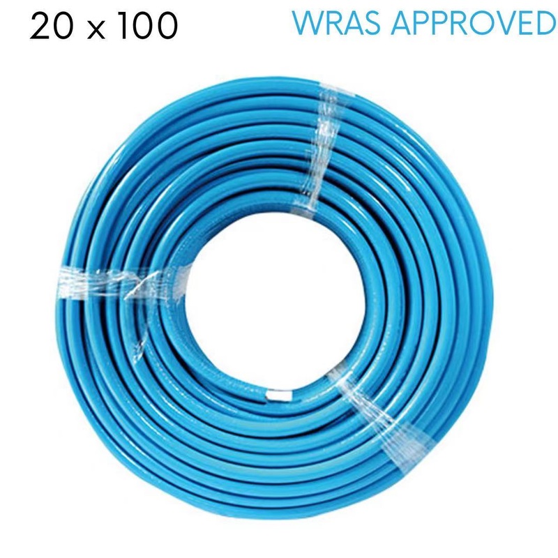 PEX AL PEX Insulated Multilayer Pipe 20x100M (BLUE)