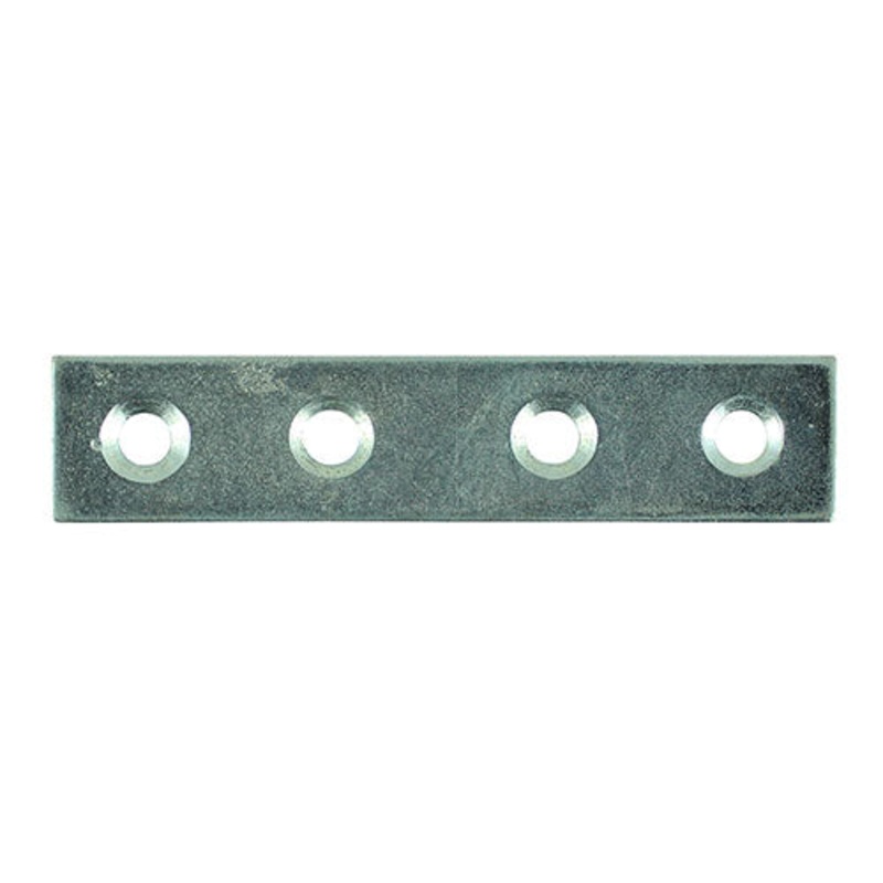 Timco Mending Plates – Zinc 100 x 16 – 4 Pieces