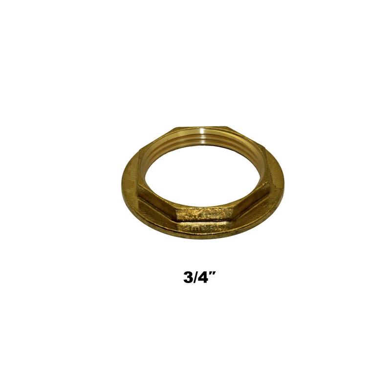 Compression Flanged Back Nut 3/4” (0442)
