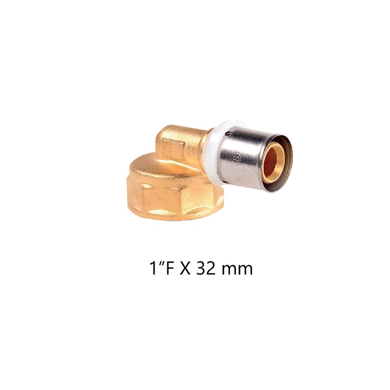 Elbow F.I.xPipe 1”Fx32mm (17034)