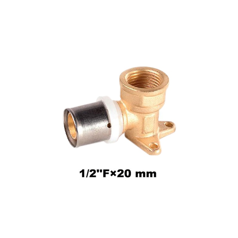 WallPlate Elbow 1/2”Fx20mm (19012)