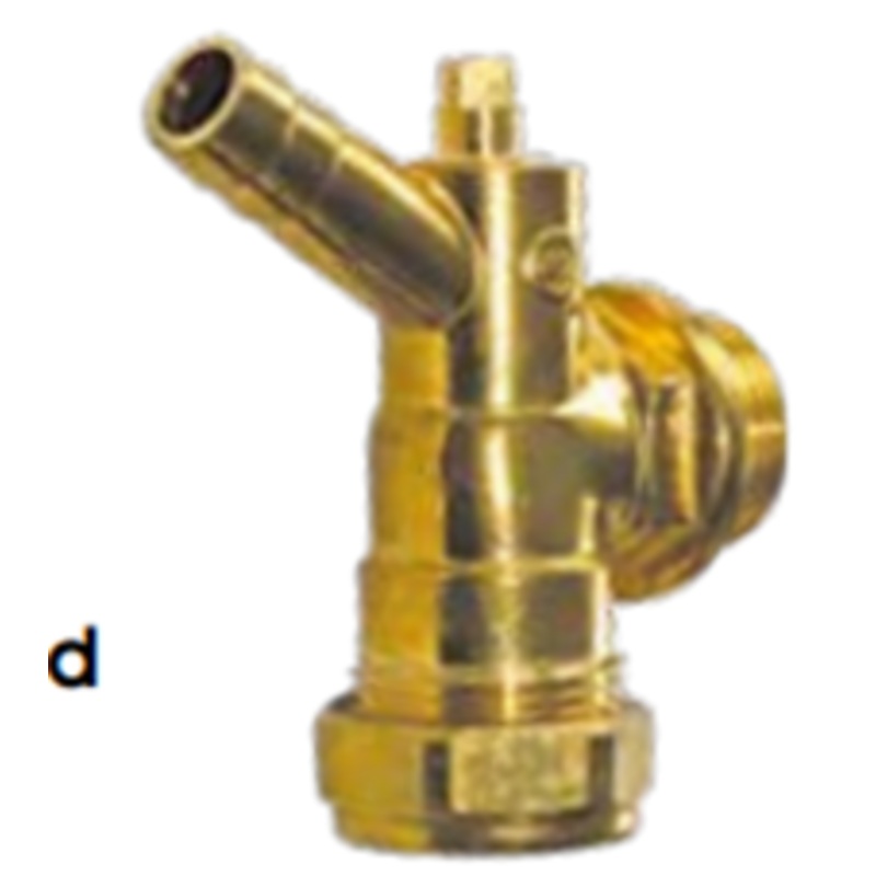 871 Elbow with Combined M.T.Plug M.I. x C   3/4”