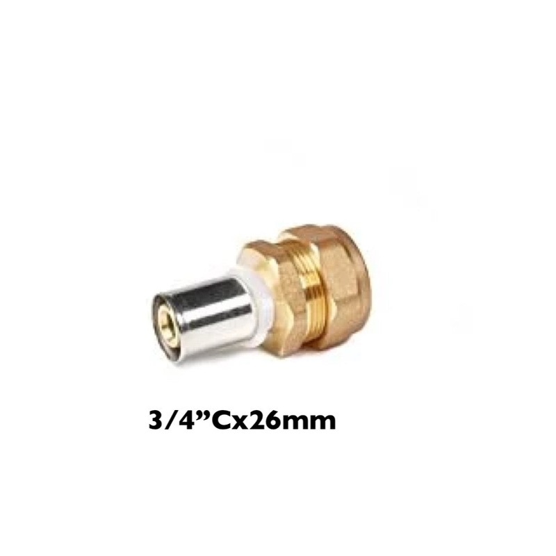 Adaptor 3/4”x26 mm (13023)