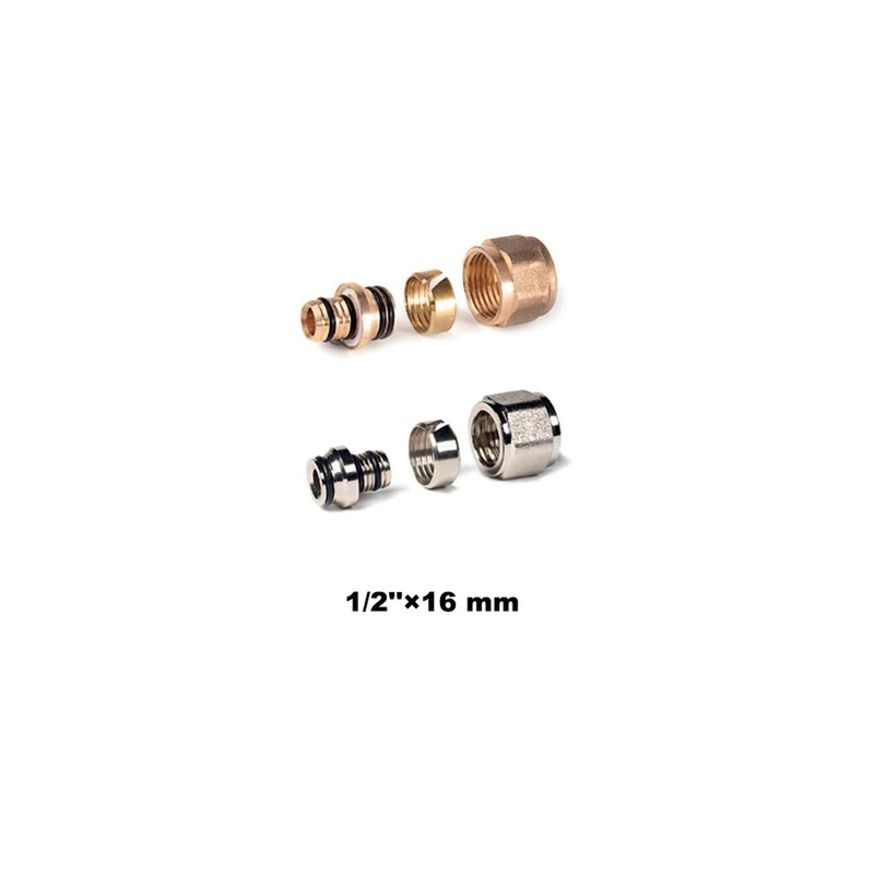 Nut And Insert Adaptor To Copper Compression 1/2x16mm (20001)