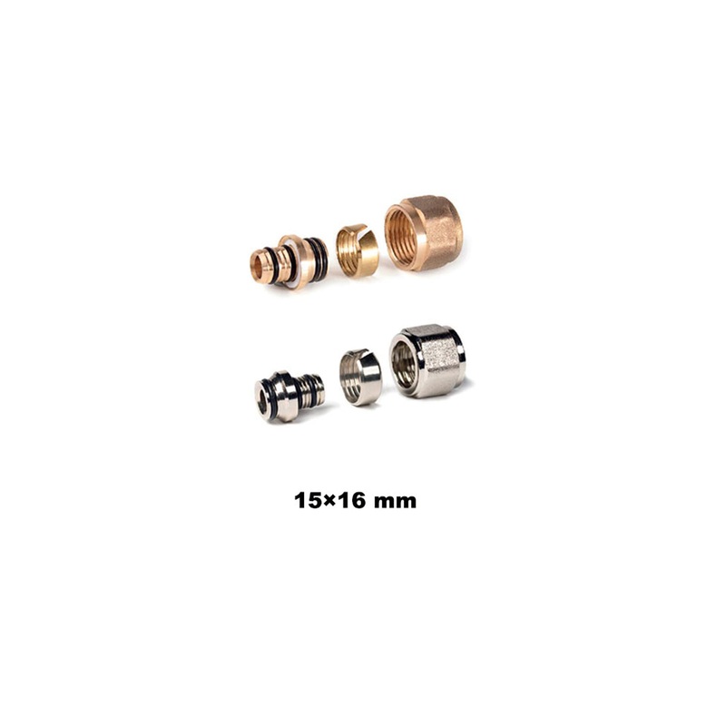 Nut And Insert Adaptor To Copper Compression 15x16mm (20002)