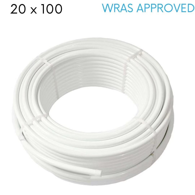PEX-AL-PEX Multilayer Pipe 202100M (White)