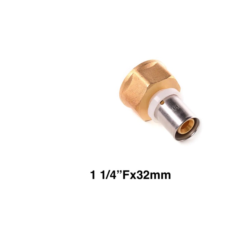 Straight Coupler F.I.x PIPE 1 Fx 32mm (12004)