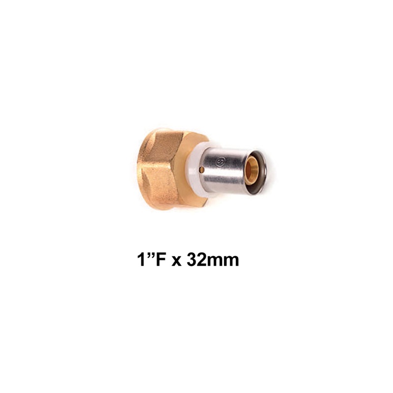 Straight Coupler F.I. X Pipe 1F X 32mm (12034)