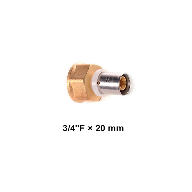 Straight Coupler F.I. X Pipe 3/4×20 mm (12002)
