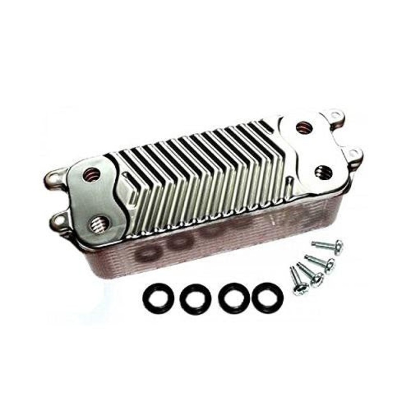 Vaillant DHW Plate Heat Exchanger  178973 (20-Plate, ecoTEC Plus 824/831/837)