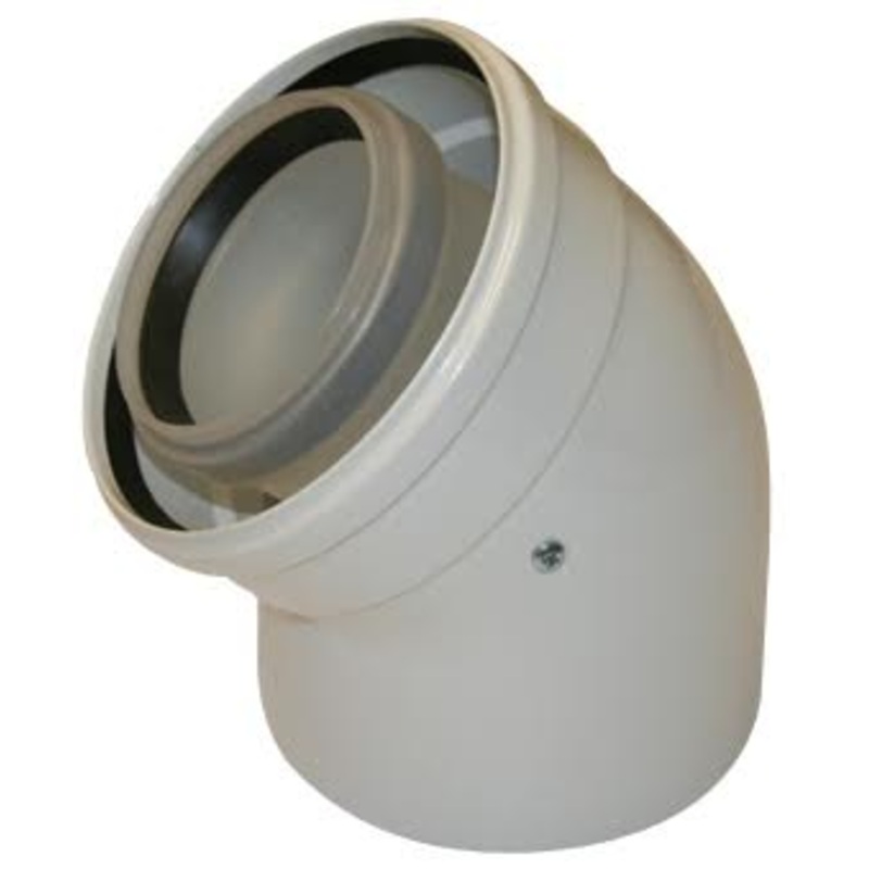 Worcester Greenstar 125mm 45deg Flue Bend 7719003665