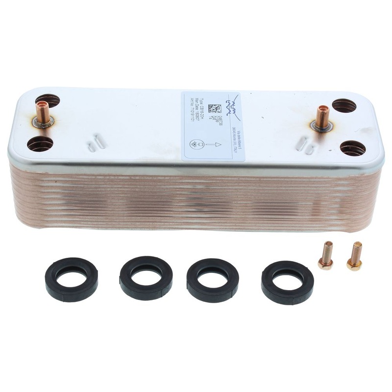Baxi 20-Plate DHW Heat Exchanger 7223558 | Genuine Boiler Part