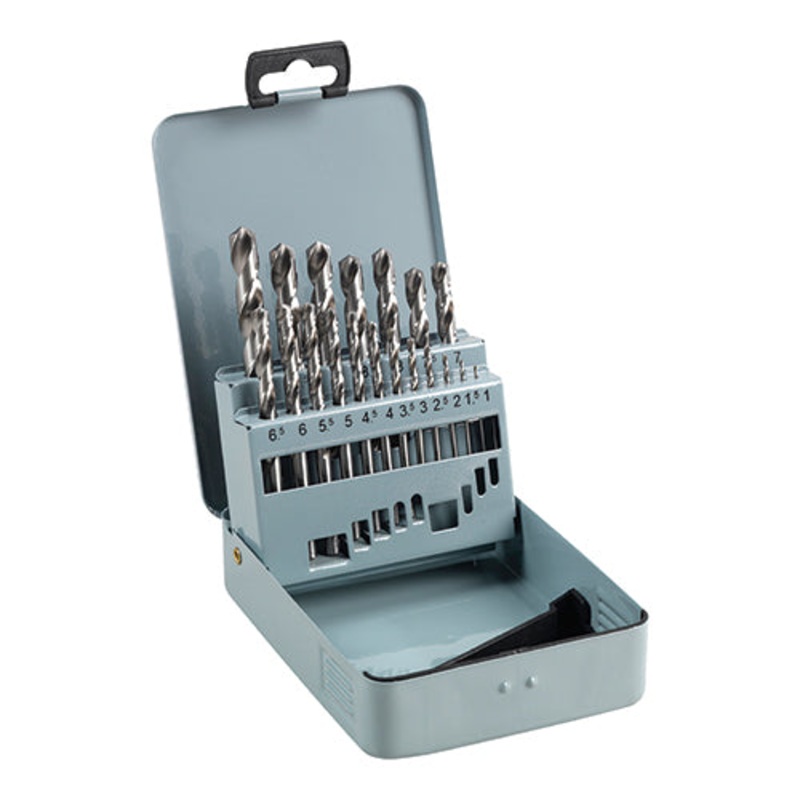 Timco Ground Jobber Drills Set – HSS 19pcs